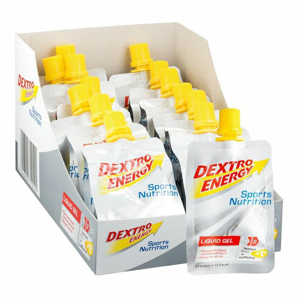 Dextro Energy GmbH & Co. KG Dextro Energy Liquid Gel, Zitrone-Koffein