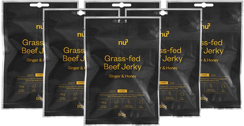 nu3 Beef Jerky, Ingwer-Honig