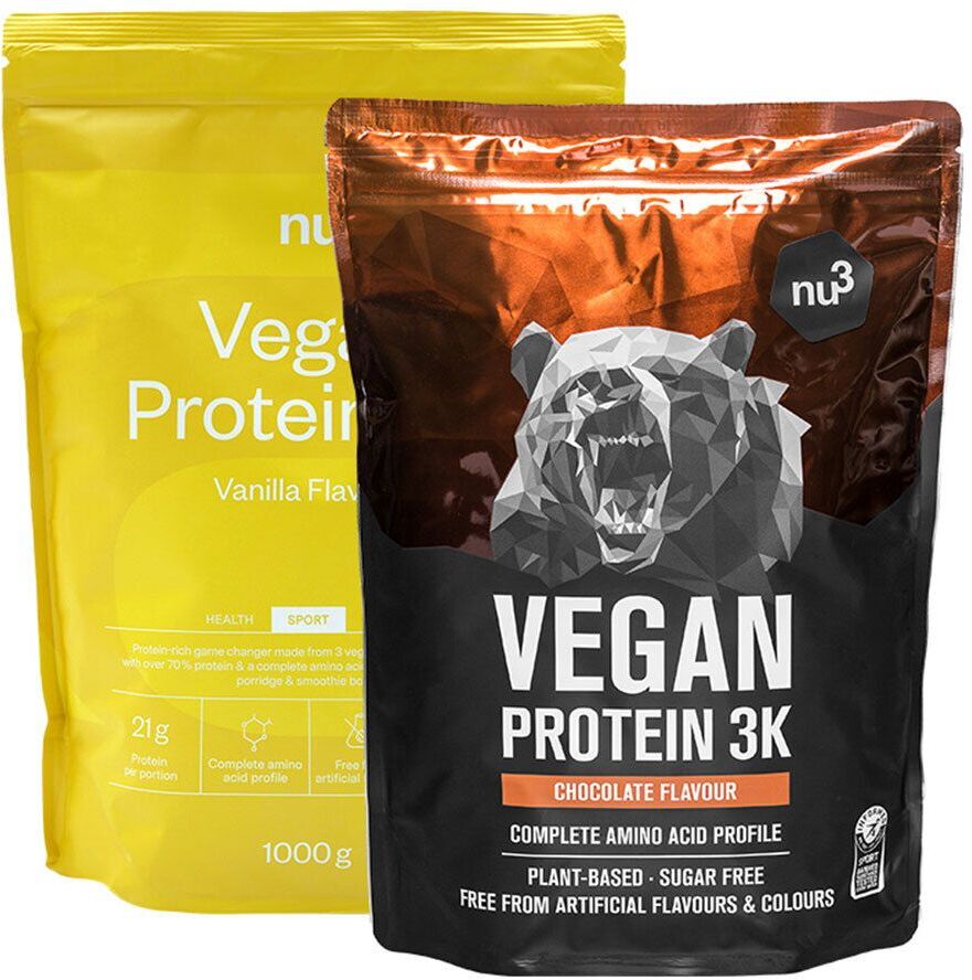 nu3 Vegan Protein Probierpaket Schoko & Vanille