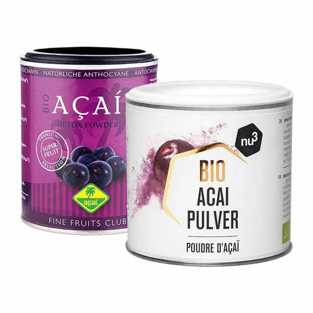 Diverse Fine Fruits Club Bio Acai + nu3 Bio Acai