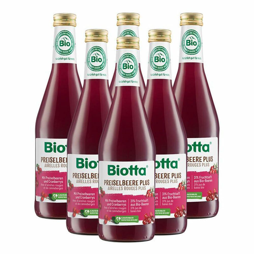 Biotta AG Biotta® BIO Preiselbeere Plus