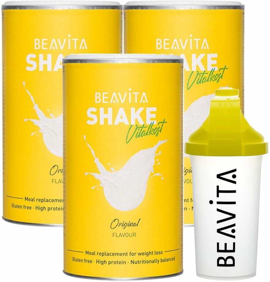 nu3 GmbH Beavita Vitalkost Original, Vanille Beavita Slim Shaker