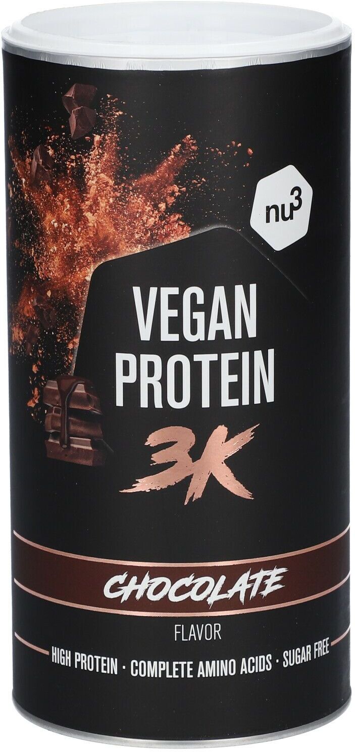 nu3 GmbH nu3 Vegan Protein 3K Shake, Schokolade