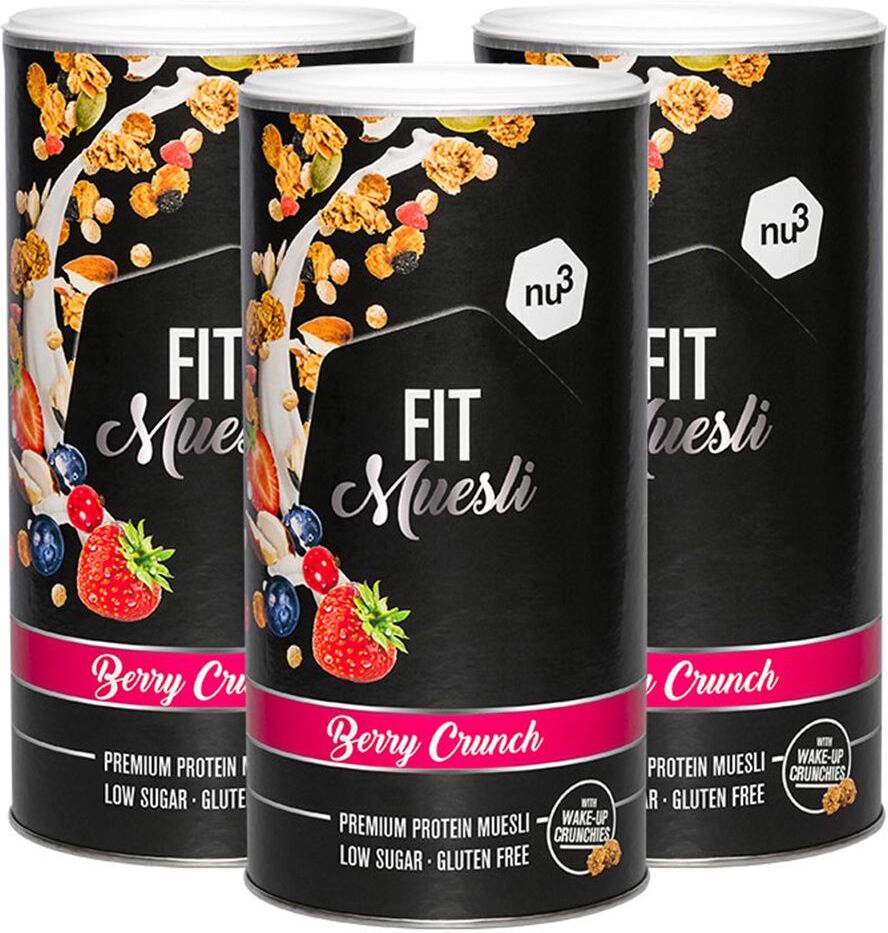 nu3 Fit Protein Müsli, Berry Crunch