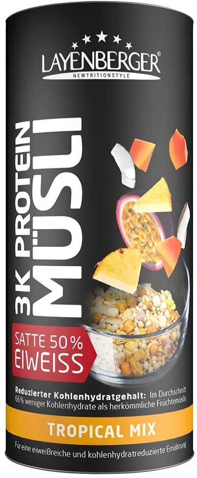 Layenberger Nutrition Group GmbH Layenberger 3K Protein Müsli Tropical Mix Doppelpack