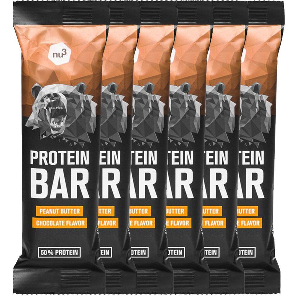 nu3 GmbH nu3 Protein Bar 50 % Peanutbutter-Chocolate