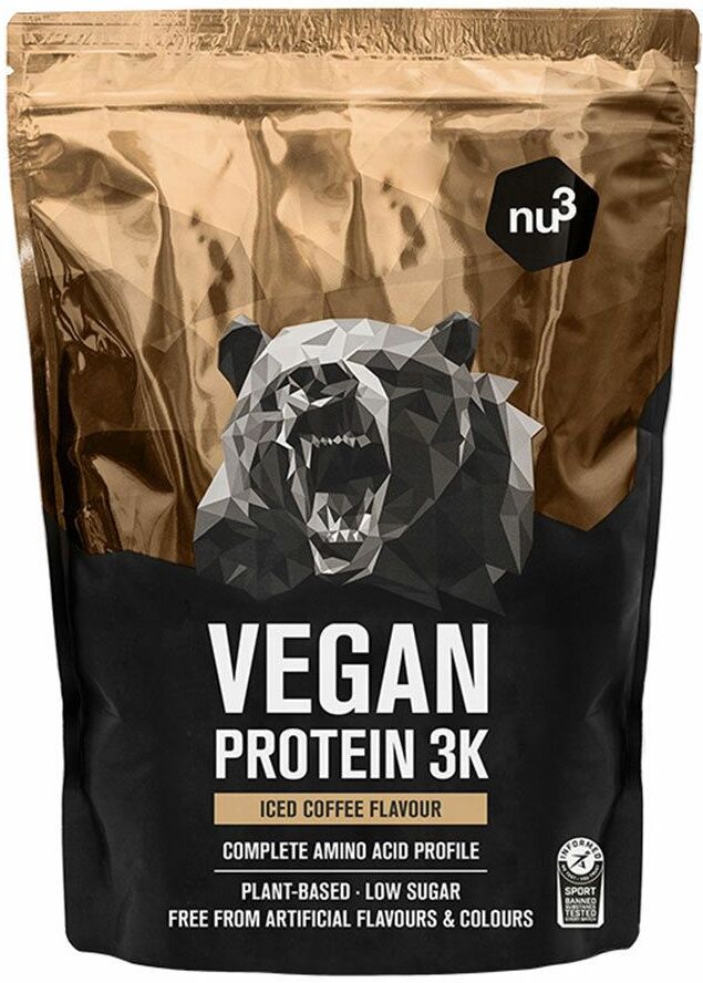 nu3 Vegan Protein 3K Shake, Iced Coffee