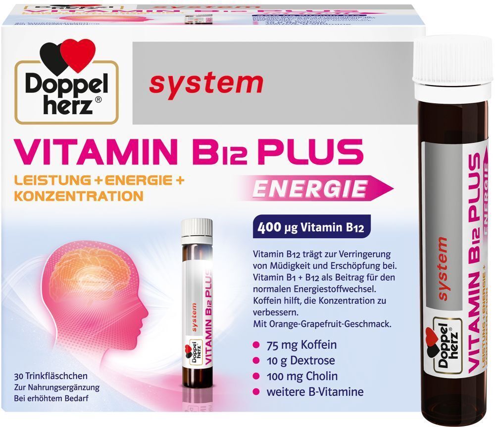 Doppelherz® system Vitamin B12 Plus Energie