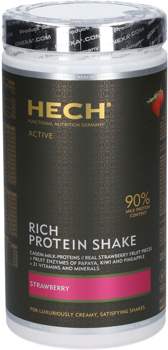 Hech Europe GmbH Hech® Rich Protein Shake Erdbeere