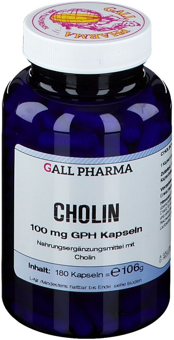 Gall Pharma Cholin 100 mg GPH Kapseln