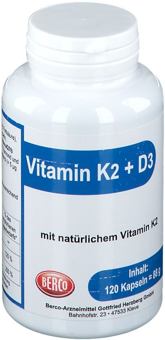 BERCO Vitamin K2 + D3 Berco