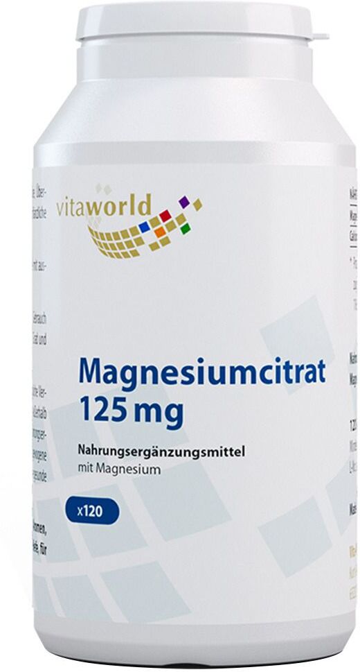 vitaworld Magnesiumcitrat 125 mg