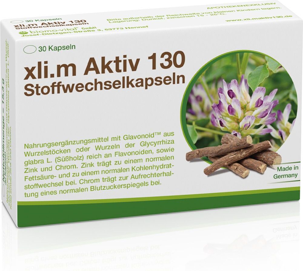 xlim® Aktiv 130 Stoffwechselkapseln