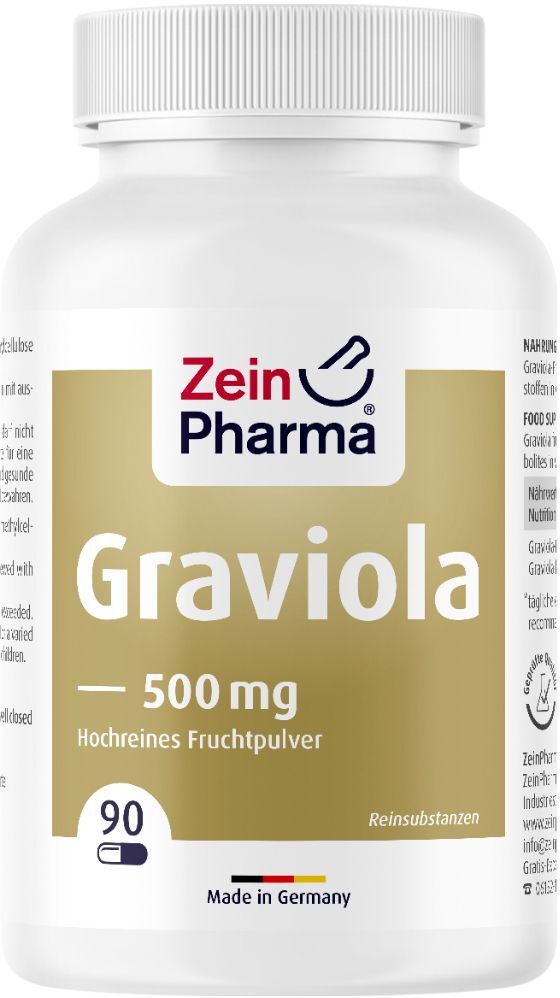 ZeinPharma Graviola Kapseln 500 mg ZeinPharma