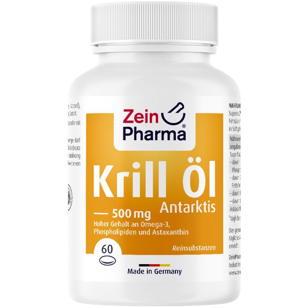 ZeinPharma Omega 3 Krillöl Kapseln Antarktis 500 mg ZeinPharma