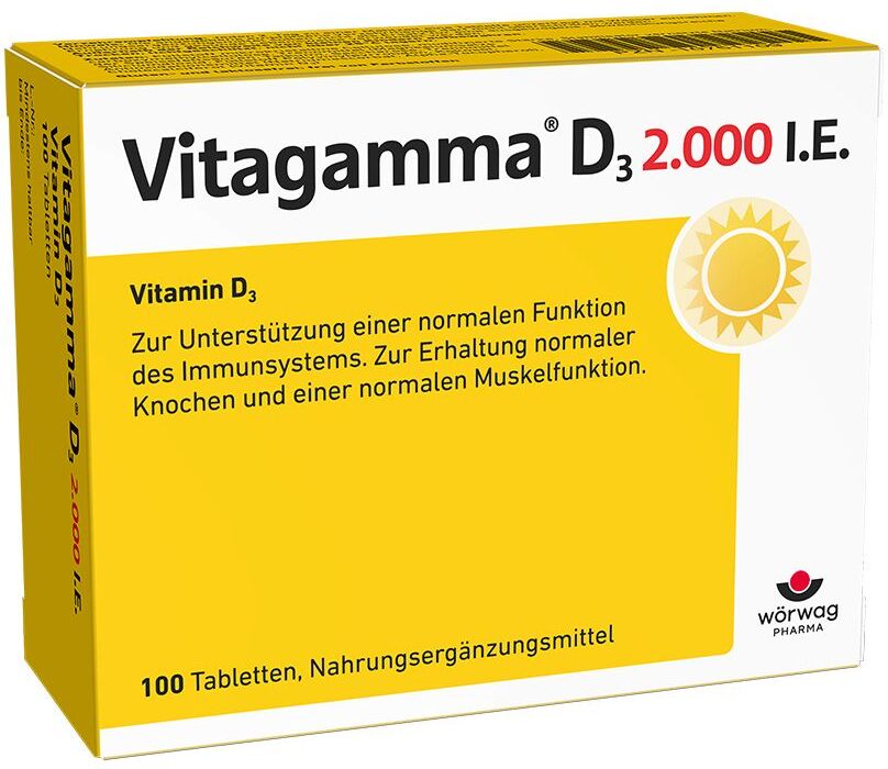 Wörwag Pharma GmbH & Co. KG Vitagamma® D3 2000I.e.