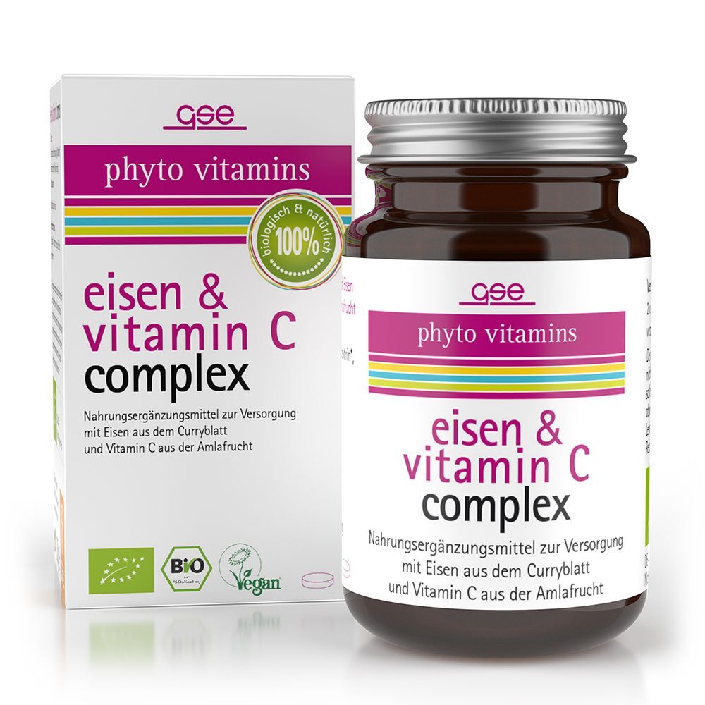GSE Eisen und Vitamin C complex Bio