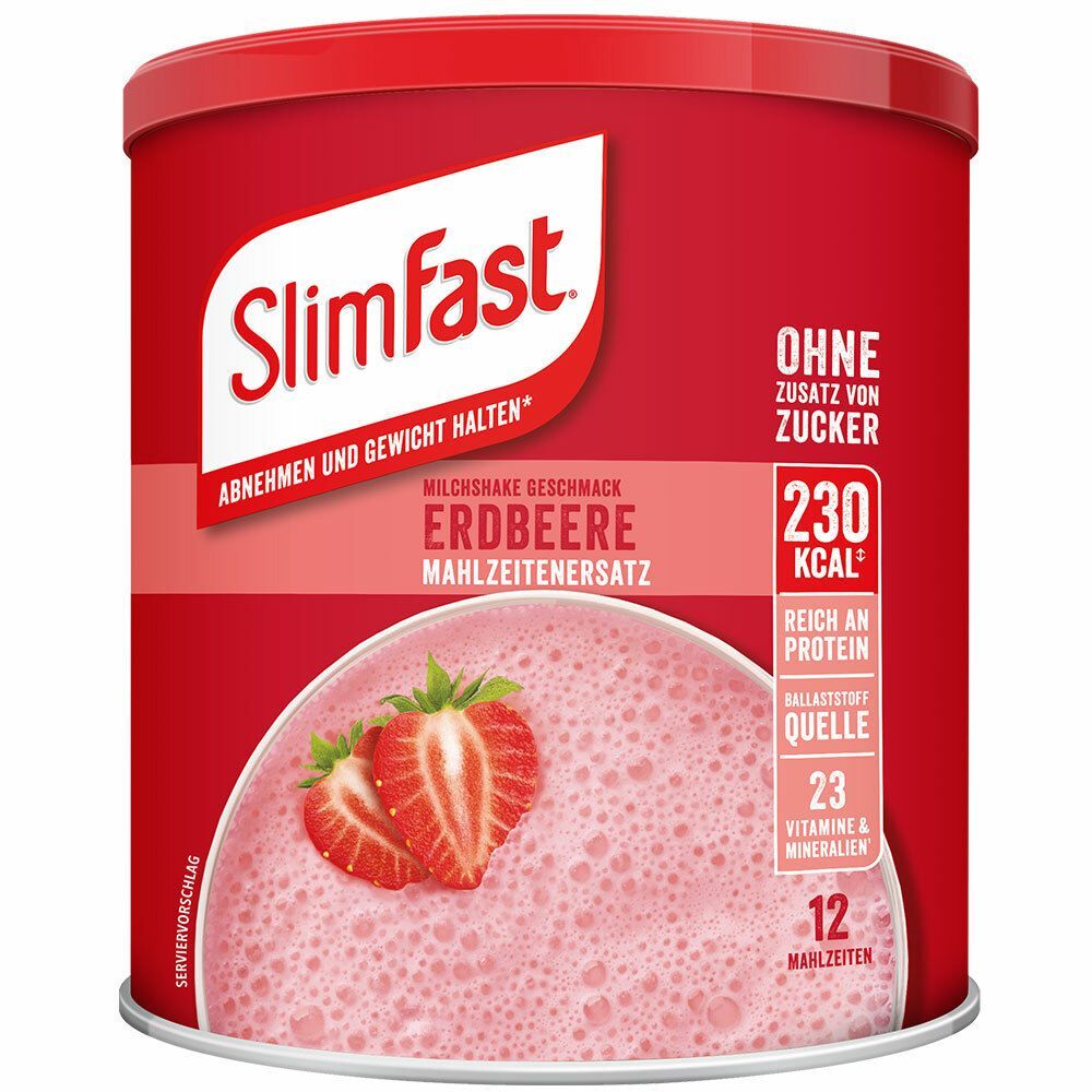 SlimFast Slim Fast Milchshake-Pulver Erdbeere