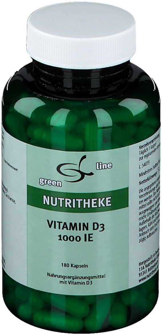 Nutritheke green line Vitamin D3 1.000 I.e.