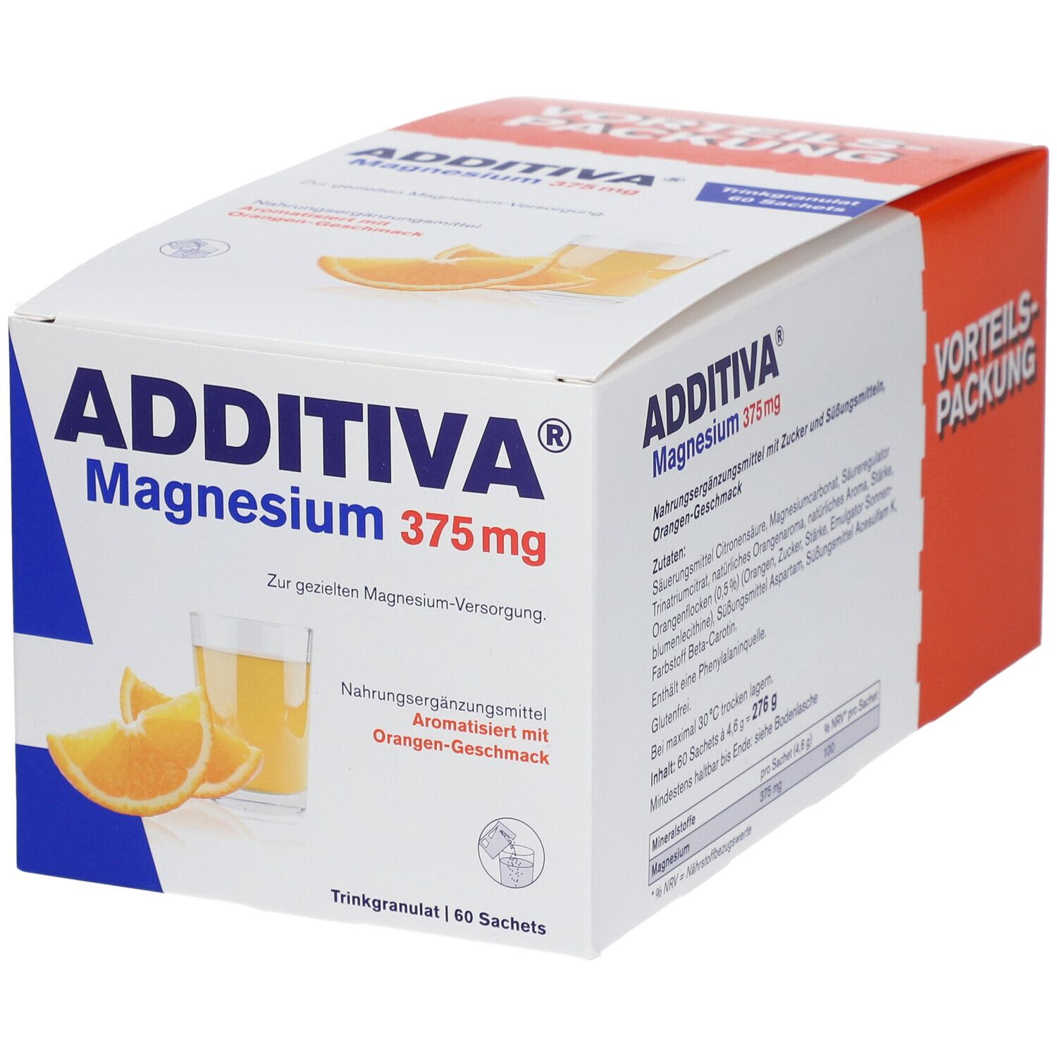 Additiva® Magnesium 375 mg Granulat Orange