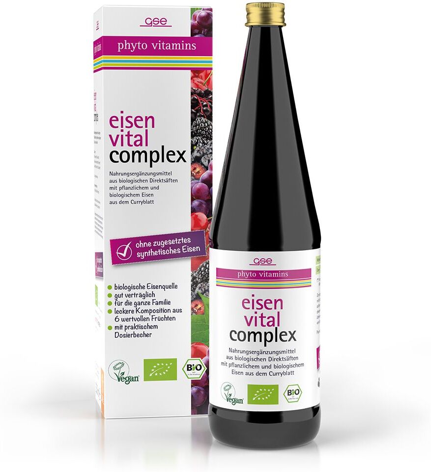 GSE phyto vitamins Eisen Vital Complex