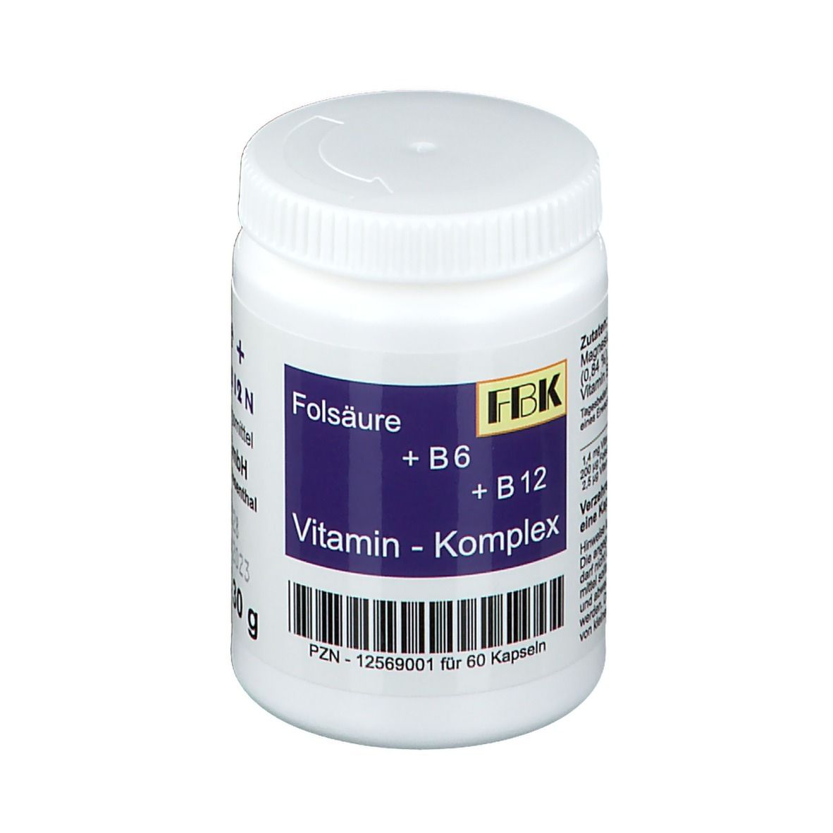 FBK Bioxera® Folsäure + Vitamin B6 + B12 N