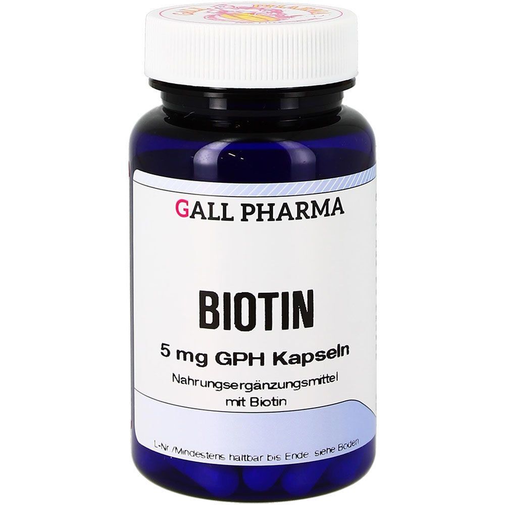 GALL PHARMA Hecht Biotin 5 mg GPH