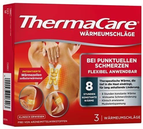 ThermaCare® Wärmeauflagen bei punktuellen Schmerzen