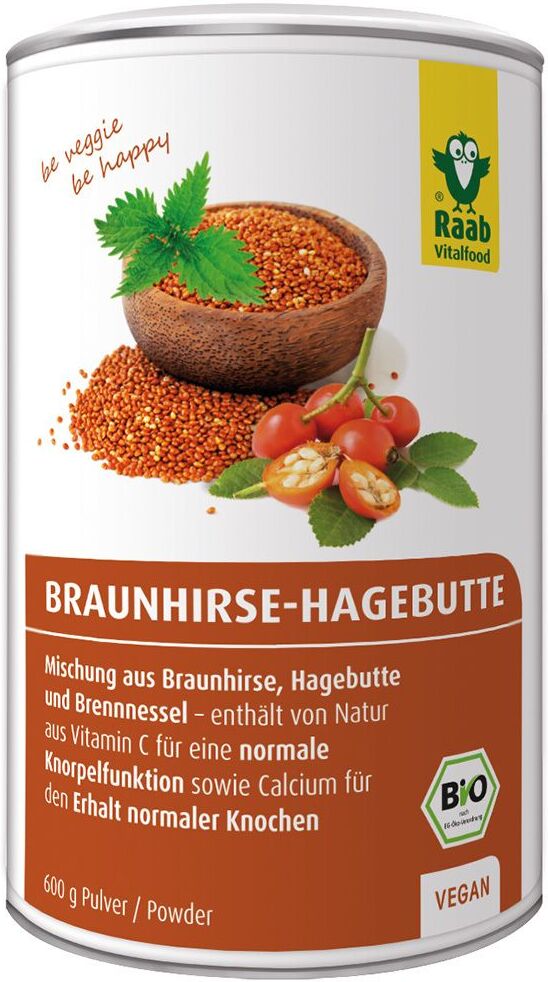 Raab® Vitalfood Braunhirse-Hagebutte