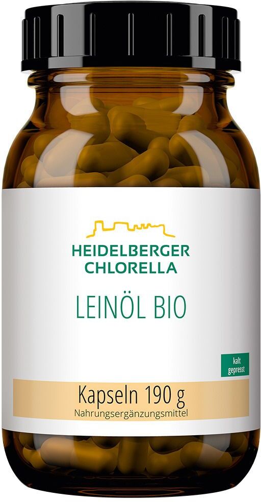 Heidelberger Chlorella® Leinöl Bio