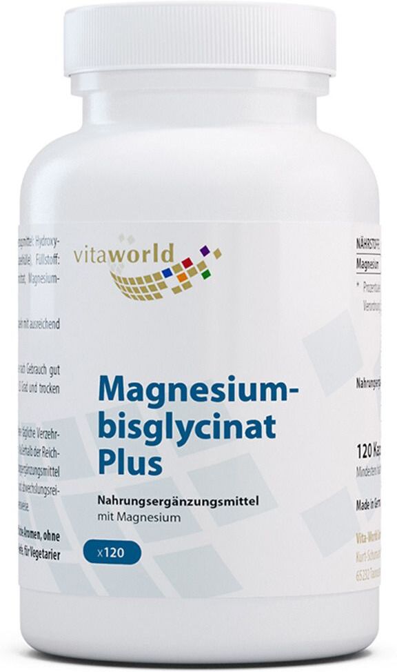 VitaWorld Magnesiumbisglycinat Plus Kapseln