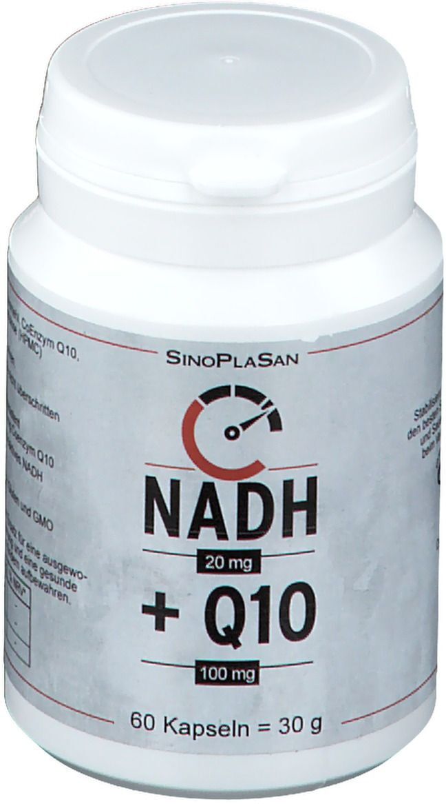 SinoPlaSan Nadh 20 mg + Q10 100 mg