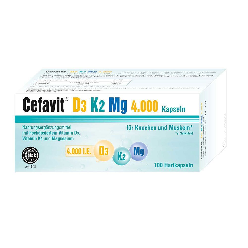 Cefavit® D3 K2 Mg 4.000