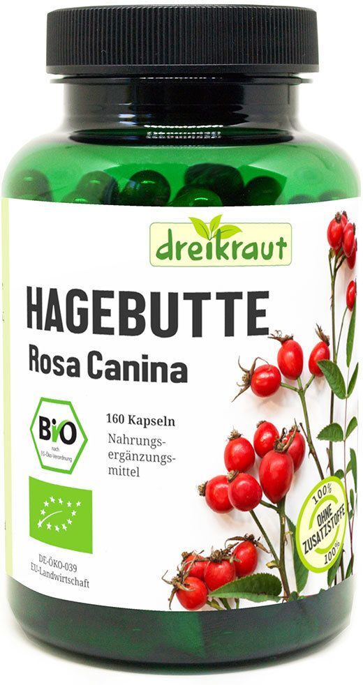 dreikraut® Bio-Hagebutten-Kapseln