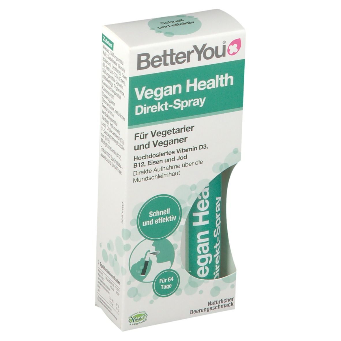 Roha Arzneimittel GmbH BetterYou® Vegan Health Direkt-Spray