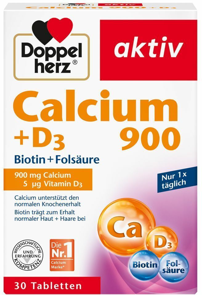 Doppelherz® Calcium 900 + D3