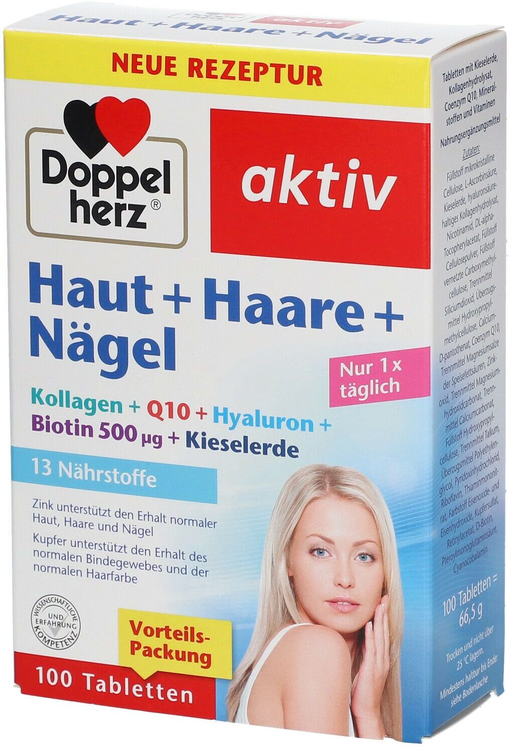 Doppelherz® aktiv Haut + Haare + Nägel