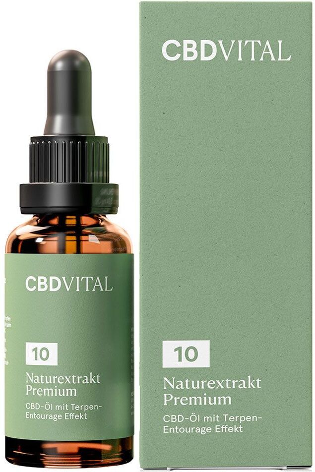 CBD Vital Naturextrakt Premium Öl 10 %