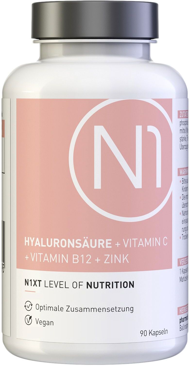 pharmedix GmbH N1 Hyaluronsäure + Vitamin C + Vitamin B12 + Zink