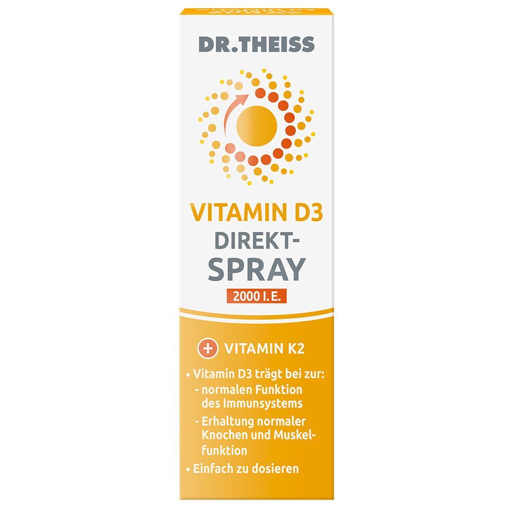 Dr. Theiss Naturwaren GmbH Dr. Theiss Vitamin D3 Direkt-Spray 2000 I.e.