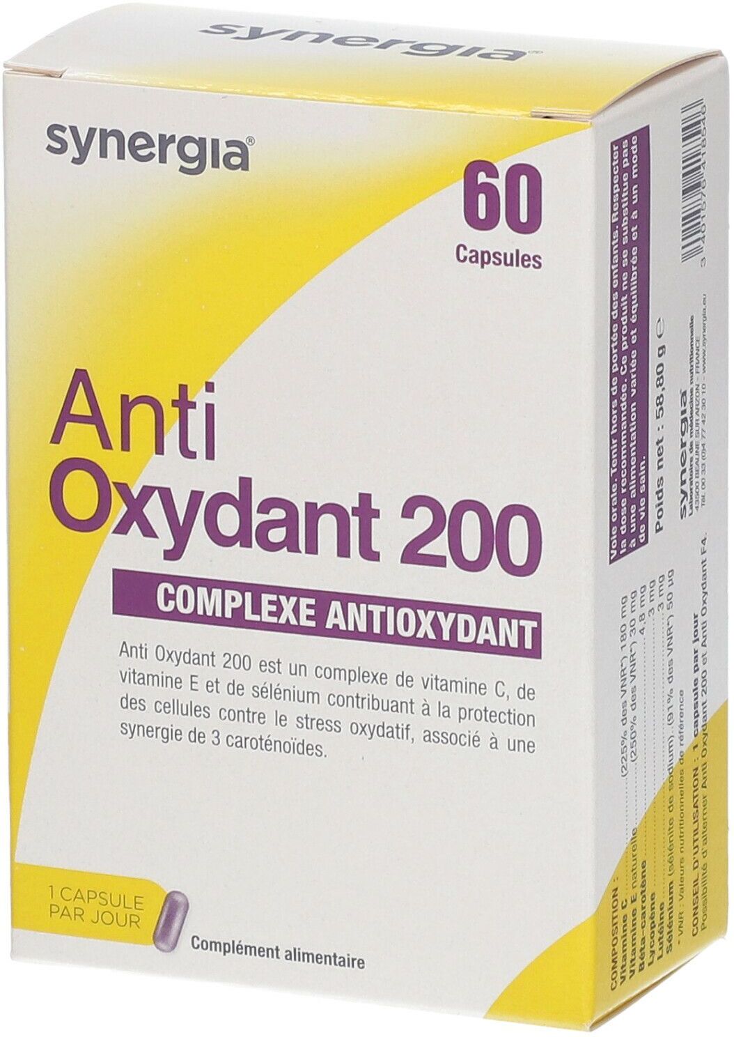 synergia Anti-Oxidationsmittel 200