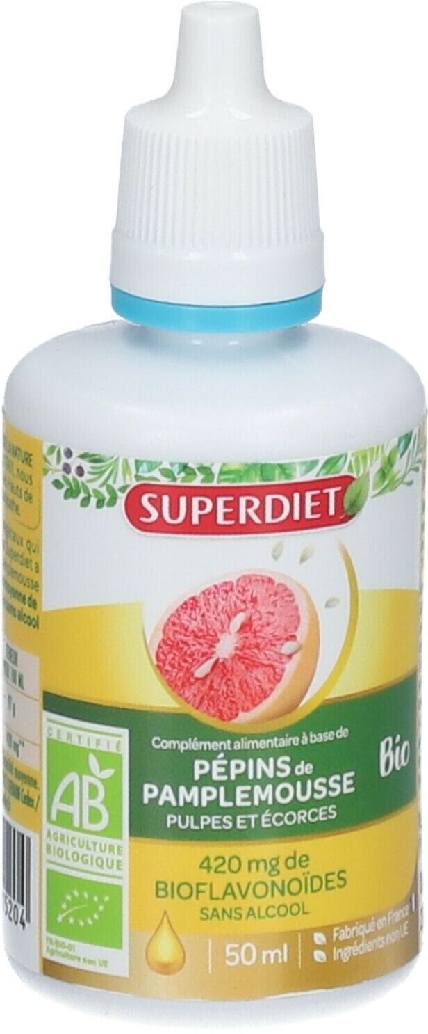 Super Diet Grapefruit-Samen 400 mg Bio