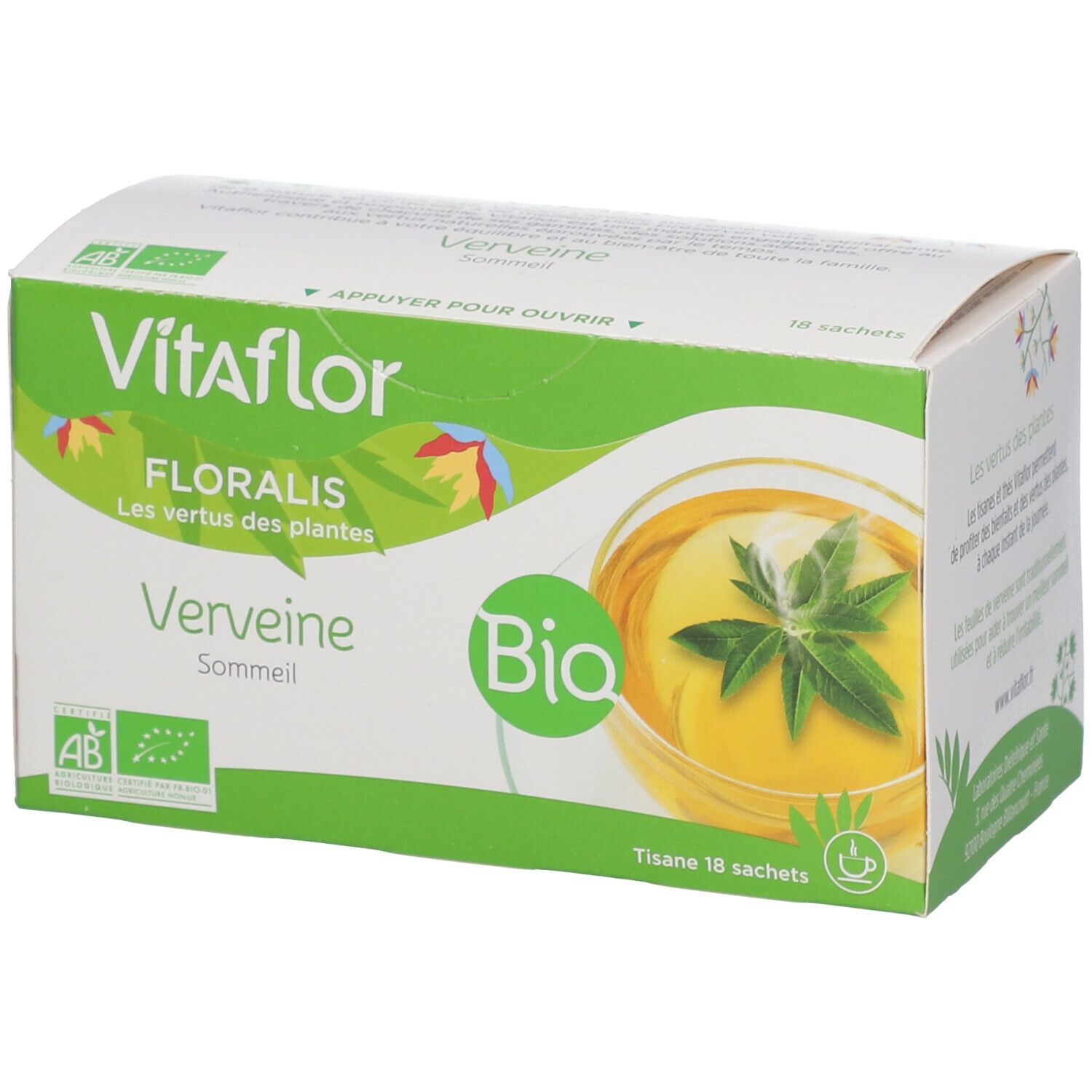 DIETETIQUE ET SANTE Vitaflor® Bio Kräutertee Eisenkraut