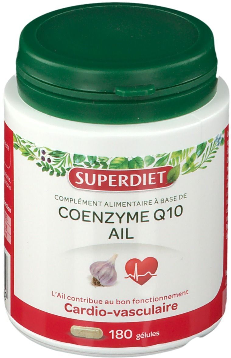 Superdiet Coenzym Q10 + Knoblauch