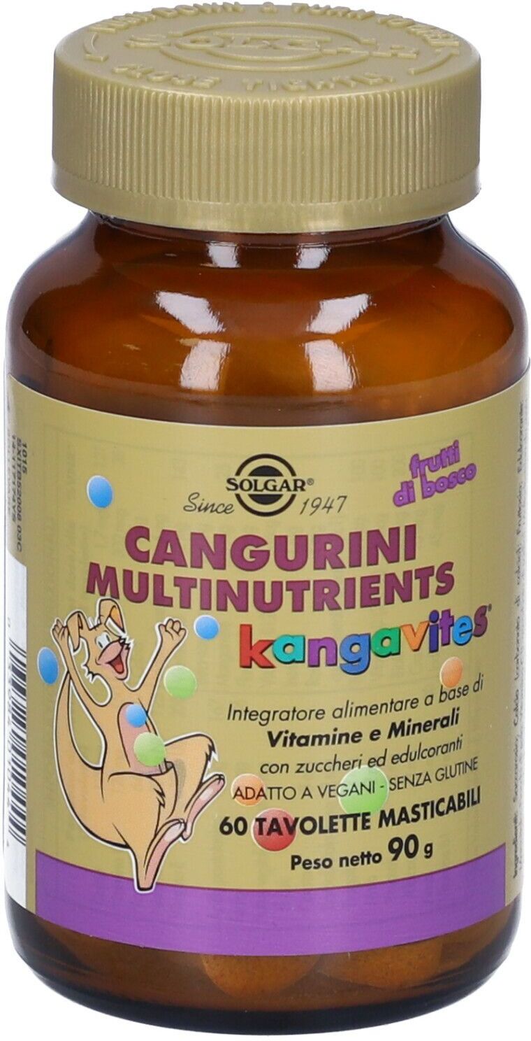 SOLGAR IT. MULTINUTRIENT SpA Solgar® Cangurini Multinutrient kangavites