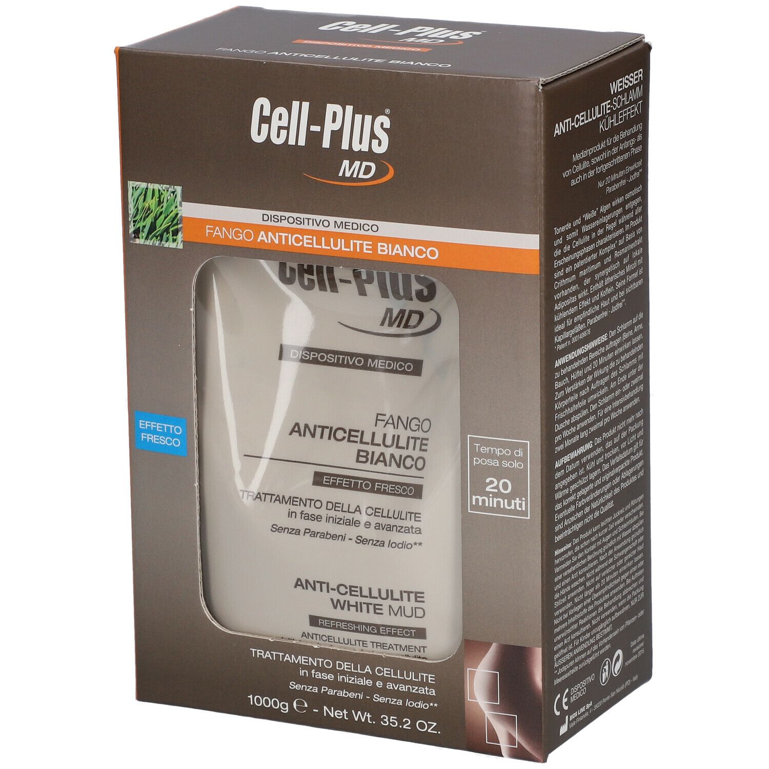 BIOS LINE SpA Bios Line Cell-Plus® MD Anti-Cellulite Schlamm