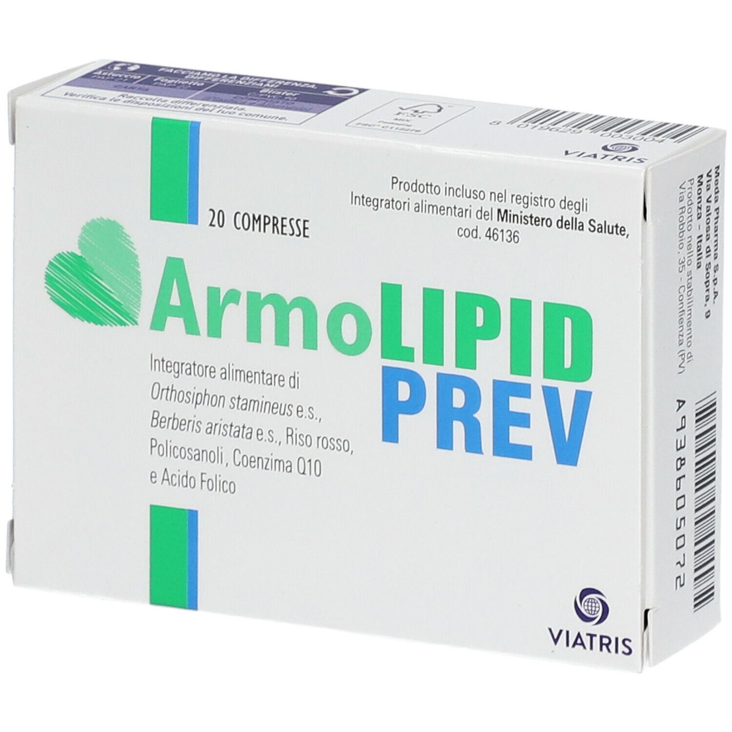 MYLAN SpA Armolipid Prev Tabletten