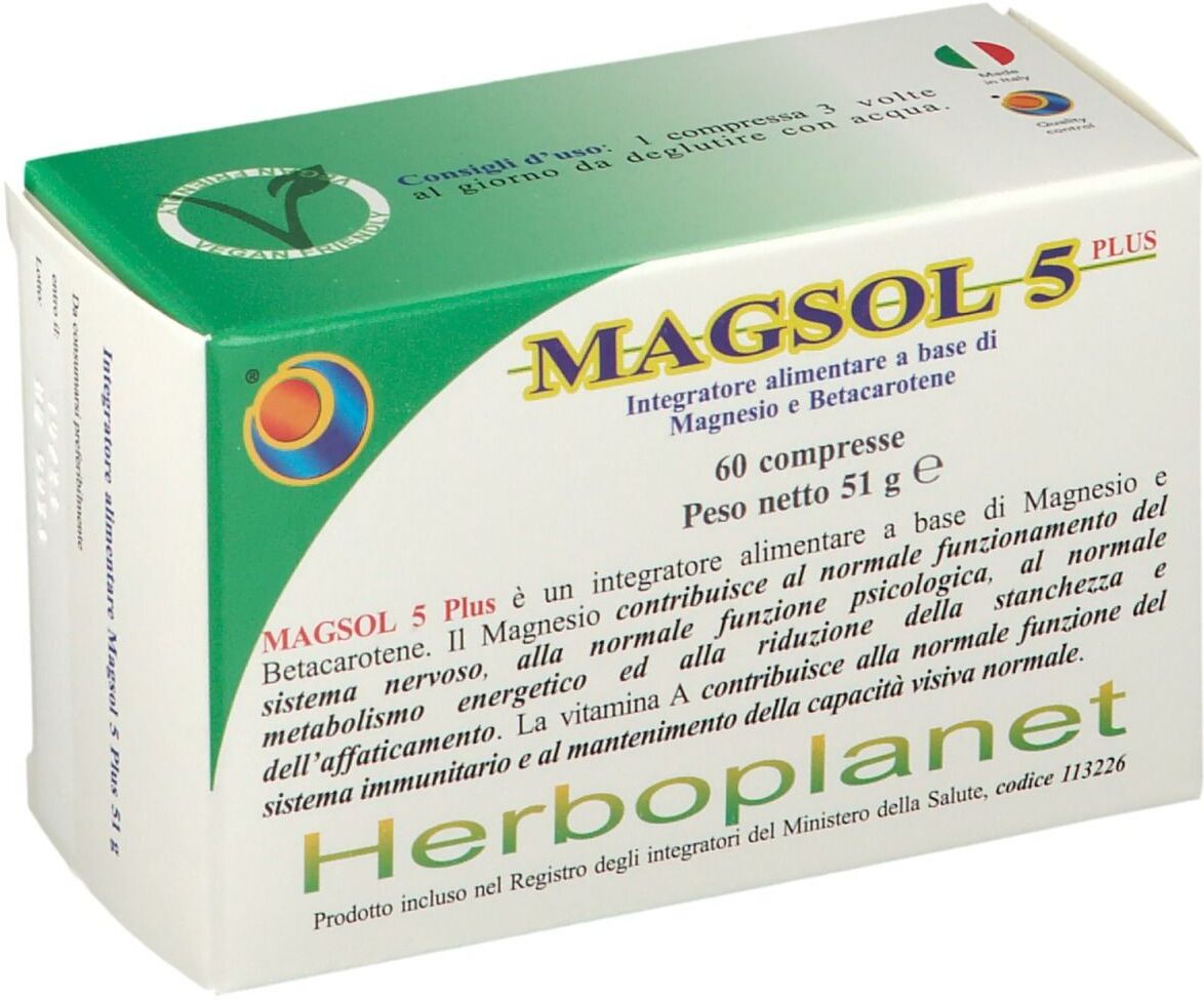 HERBOPLANET Srl Herboplanet Magsol 5 Plus