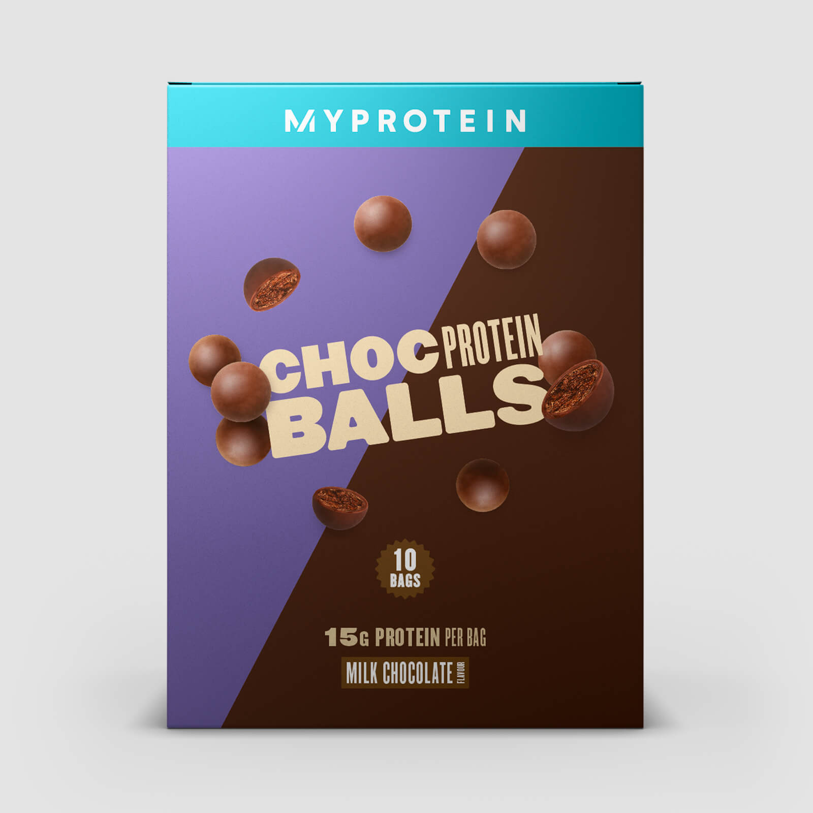 Myprotein Choc Protein Balls - 10x35g - Schokolade