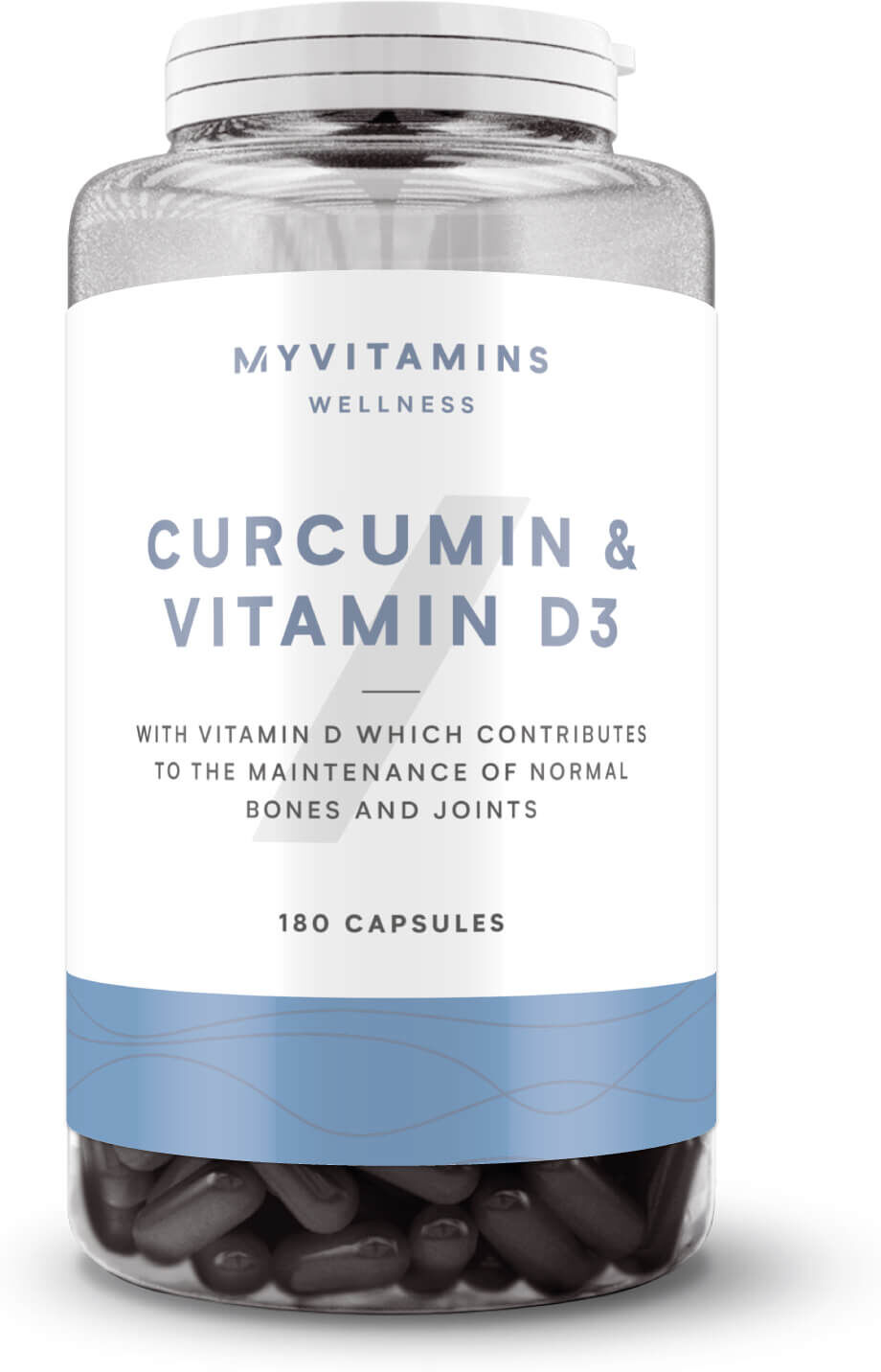 Myvitamins Curcumin & Vitamin D3 - 60Kapseln